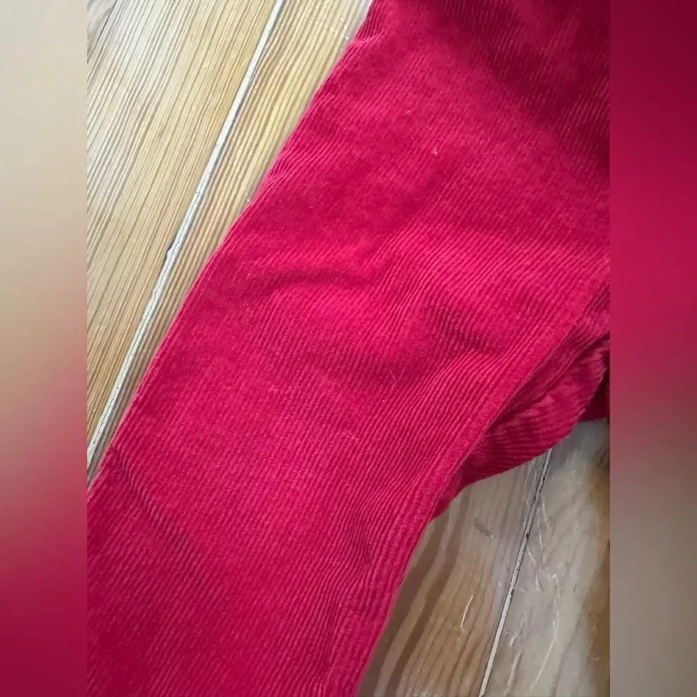 Baby Boden Red Corduroy Pants